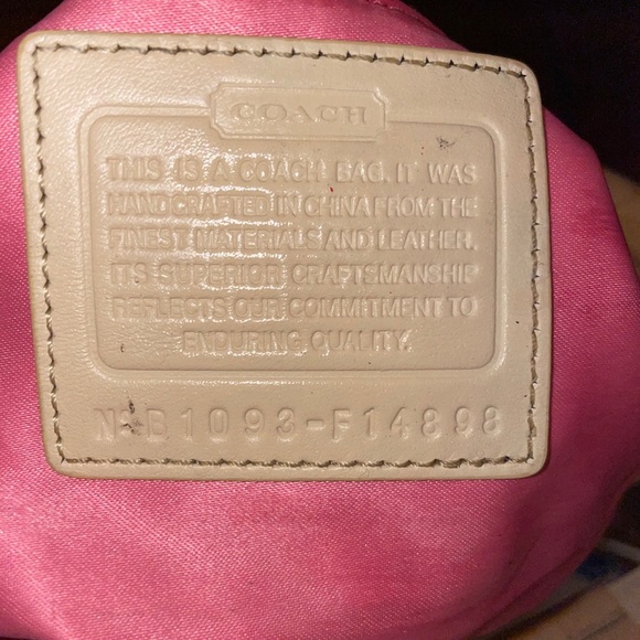 Coach Color Block Mini Tote - Picture 6 of 6